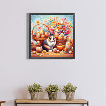 Load image into Gallery viewer, Rabbit 40*40CM(Canvas) Full Round Drill Diamond Painting
