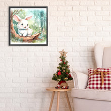 Load image into Gallery viewer, Jungle Bunny 30*30CM(Canvas) Full Round Drill Diamond Painting
