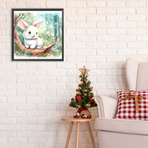 Jungle Bunny 30*30CM(Canvas) Full Round Drill Diamond Painting