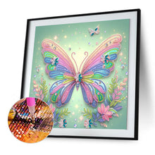 Load image into Gallery viewer, Spring Butterfly 30*30CM(Canvas) Partial Special Shaped Drill Diamond Painting
