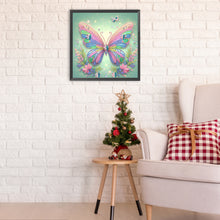 Load image into Gallery viewer, Spring Butterfly 30*30CM(Canvas) Partial Special Shaped Drill Diamond Painting
