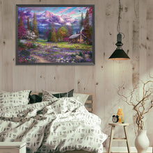 Load image into Gallery viewer, Country Cabin 40*30CM(Picture) Full Square Drill Diamond Painting
