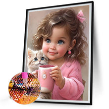 Load image into Gallery viewer, Little Girl 40*50CM(Picture) Full Square Drill Diamond Painting
