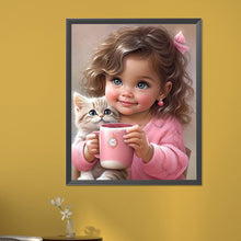 Load image into Gallery viewer, Little Girl 40*50CM(Picture) Full Square Drill Diamond Painting
