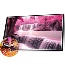 Load image into Gallery viewer, Purple Light Waterfall 40*30CM(Canvas) Full Round Drill Diamond Painting
