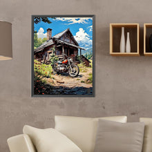 Load image into Gallery viewer, House Motorcycle 30*40CM(Canvas) Full Round Drill Diamond Painting
