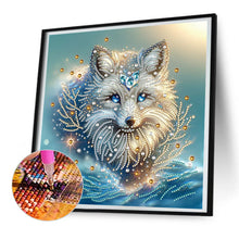 Load image into Gallery viewer, Hidden Fox 30*30CM(Canvas) Partial Special Shaped Drill Diamond Painting
