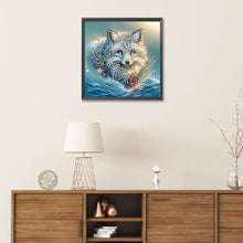 Load image into Gallery viewer, Hidden Fox 30*30CM(Canvas) Partial Special Shaped Drill Diamond Painting
