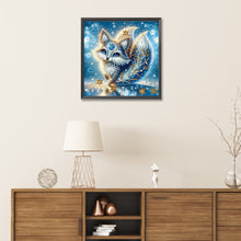 Load image into Gallery viewer, Two-Tailed Fox 30*30CM(Canvas) Partial Special Shaped Drill Diamond Painting
