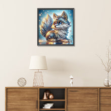 Load image into Gallery viewer, Little Fox 30*30CM(Canvas) Partial Special Shaped Drill Diamond Painting
