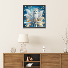 Load image into Gallery viewer, White Fox 30*30CM(Canvas) Partial Special Shaped Drill Diamond Painting
