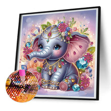 Load image into Gallery viewer, Elephant 30*30CM(Canvas) Partial Special Shaped Drill Diamond Painting
