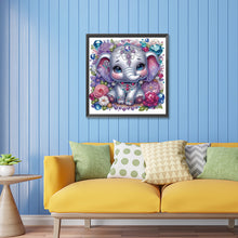 Load image into Gallery viewer, Elephant 30*30CM(Canvas) Partial Special Shaped Drill Diamond Painting
