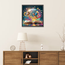 Load image into Gallery viewer, Magpie Butterfly 30*30CM(Canvas) Partial Special Shaped Drill Diamond Painting
