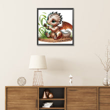 Load image into Gallery viewer, Little Flying Dragon 30*30CM(Canvas) Partial Special Shaped Drill Diamond Painting
