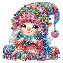 Load image into Gallery viewer, The Knitting Gnome 30*30CM(Canvas) Partial Special Shaped Drill Diamond Painting
