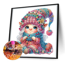 Load image into Gallery viewer, The Knitting Gnome 30*30CM(Canvas) Partial Special Shaped Drill Diamond Painting
