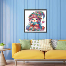 Load image into Gallery viewer, The Knitting Gnome 30*30CM(Canvas) Partial Special Shaped Drill Diamond Painting
