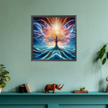 Load image into Gallery viewer, Beautiful Sacred Tree 30*30CM(Canvas) Full Round Drill Diamond Painting
