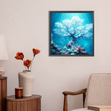 Load image into Gallery viewer, Beautiful Sacred Tree Under The Sea 30*30CM(Canvas) Full Round Drill Diamond Painting
