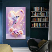 Load image into Gallery viewer, Love Roses And Hummingbirds - 35*60CM 14CT Stamped Cross Stitch
