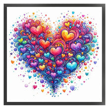 Load image into Gallery viewer, Love - 40*40CM 18CT Stamped Cross Stitch
