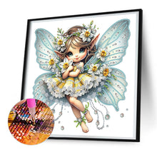 Load image into Gallery viewer, Daffodil Elf Girl 30*30CM(Canvas) Partial Special Shaped Drill Diamond Painting
