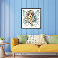 Load image into Gallery viewer, Daffodil Elf Girl 30*30CM(Canvas) Partial Special Shaped Drill Diamond Painting
