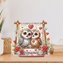 Load image into Gallery viewer, Acrylic Owl 5D DIY Cute Handmade Diamond Painting Art Tabletop Home Office Decor
