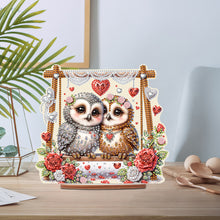 Load image into Gallery viewer, Acrylic Owl 5D DIY Cute Handmade Diamond Painting Art Tabletop Home Office Decor
