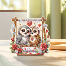 Load image into Gallery viewer, Acrylic Owl 5D DIY Cute Handmade Diamond Painting Art Tabletop Home Office Decor
