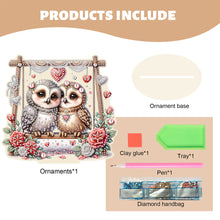 Load image into Gallery viewer, Acrylic Owl 5D DIY Cute Handmade Diamond Painting Art Tabletop Home Office Decor
