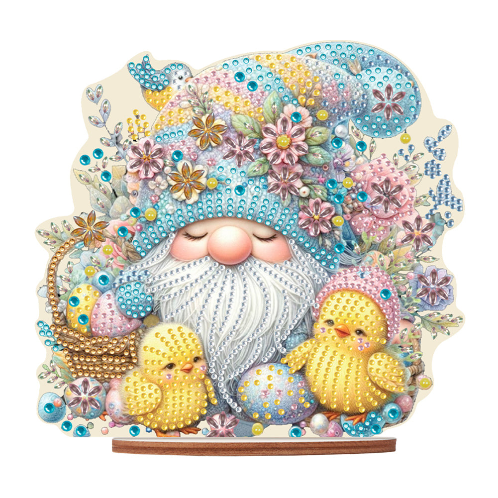 Acrylic Gnome 5D DIY Handmade Diamond Painting Art Tabletop Home Office Decor