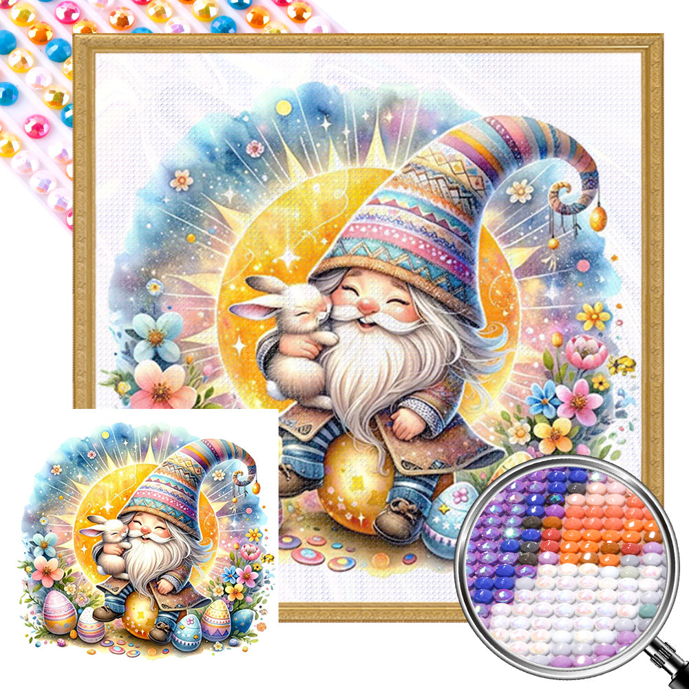 Rabbit Goblin 30*30CM(Picture) Full AB Round Drill Diamond Painting