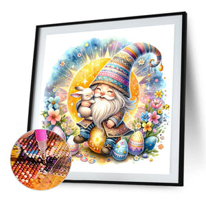 Rabbit Goblin 30*30CM(Picture) Full AB Round Drill Diamond Painting