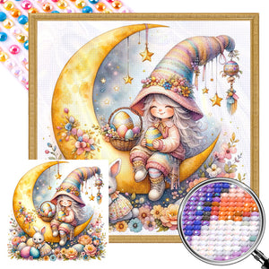 Moon Goblin 30*30CM(Picture) Full AB Round Drill Diamond Painting