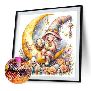 Moon Goblin 30*30CM(Picture) Full AB Round Drill Diamond Painting