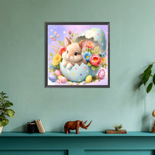 Load image into Gallery viewer, Rabbit In Easter Egg 30*30CM(Canvas) Full Round Drill Diamond Painting
