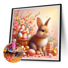Load image into Gallery viewer, Eggplant And Rabbit 30*30CM(Canvas) Full Round Drill Diamond Painting
