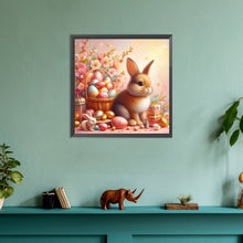 Load image into Gallery viewer, Eggplant And Rabbit 30*30CM(Canvas) Full Round Drill Diamond Painting

