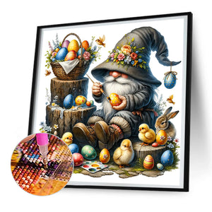 Goblins And Easter Eggs 30*30CM(Canvas) Full Round Drill Diamond Painting