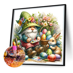 Goblin Painted Easter Eggs 30*30CM(Canvas) Full Round Drill Diamond Painting