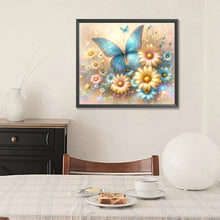 Load image into Gallery viewer, Pearl Daisy Butterfly 35*30CM(Canvas) Full Round Drill Diamond Painting
