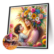 Load image into Gallery viewer, Mother&#39;S Day - Maternal Love 30*30CM(Canvas) Full Round Drill Diamond Painting
