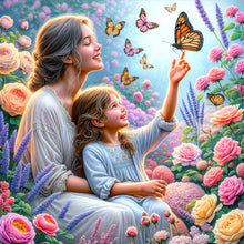 Load image into Gallery viewer, Mother&#39;S Day - Maternal Love 30*30CM(Canvas) Full Round Drill Diamond Painting
