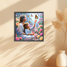 Load image into Gallery viewer, Mother&#39;S Day - Maternal Love 30*30CM(Canvas) Full Round Drill Diamond Painting
