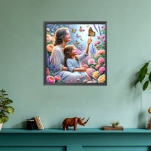 Load image into Gallery viewer, Mother&#39;S Day - Maternal Love 30*30CM(Canvas) Full Round Drill Diamond Painting
