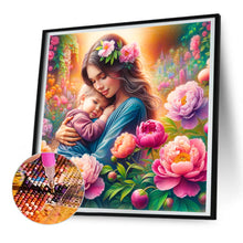 Load image into Gallery viewer, Mother&#39;S Day - Maternal Love 30*30CM(Canvas) Full Round Drill Diamond Painting
