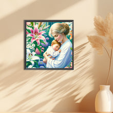 Load image into Gallery viewer, Mother&#39;S Day - Maternal Love 30*30CM(Canvas) Full Round Drill Diamond Painting
