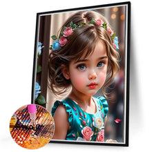 Load image into Gallery viewer, Garland Girl 40*50CM(Canvas) Full Round Drill Diamond Painting
